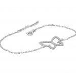 Butterfly Chain Bracelet 925 STERLING SILVER