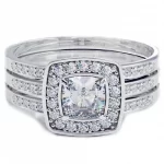 Trilogy Light Eternal Bridal Ring Set