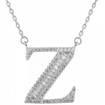 Letter Z Pendant Necklace