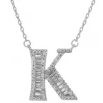 Letter K Pendant Necklace Code: 687