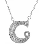 Letter C Pendant Necklace