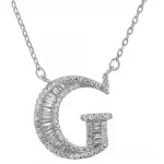 Letter G Pendant Necklace Code: 683