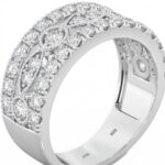 925 Sterling Silver Half Eternity Band Ring Half Eternity Band Ring Code: 199