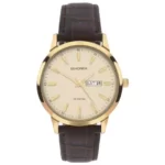 Sekonda Men's Brown Leather Strap Watch
