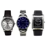 Constant Quartz Men's Set of 3 Analogue Watches